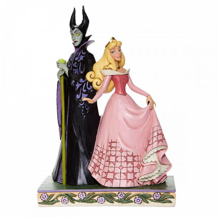 Aurora and Maleficent DISNEY Traditions Statue Enesco 23 cm