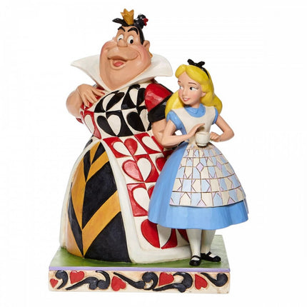 Alice and the Queen of Hearts Disney Traditions Enesco 21 cm