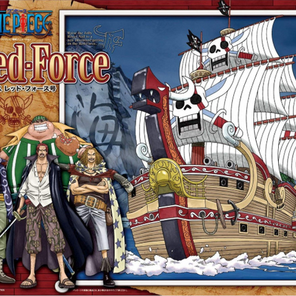 Red Force One Piece Model Kit Ship 30 cm REPROD