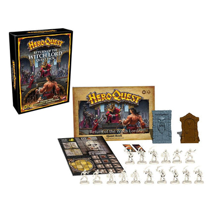 Return of the Witch Lord HeroQuest Board Game Expansion Quest Pack english