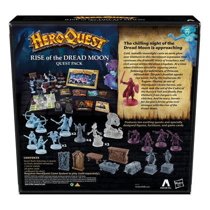 Rise of the Dread Moon Quest Pack HeroQuest Board Game Expansion English Version