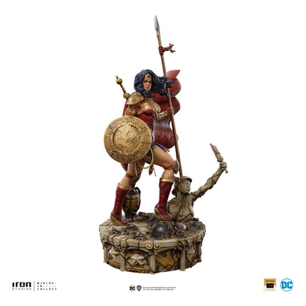 Wonder Woman Unleashed BDS Art Scale Statue DC 1/10 30 cm