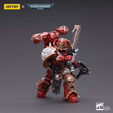 Chaos Space Marines Crimson Slaughter Brother Maganar Warhammer 40k Action Figure 1/18 12 cm