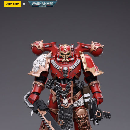 Chaos Space Marines Crimson Slaughter Brother Maganar Warhammer 40k Action Figure 1/18 12 cm