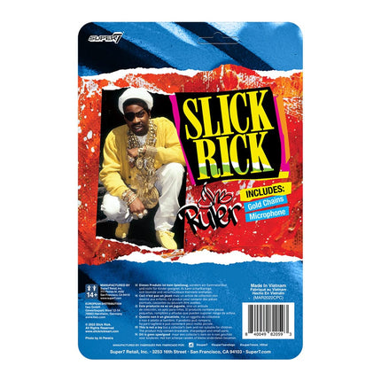Slick Rick ReAction Action Figure Slick Rick Ruler 10 cm