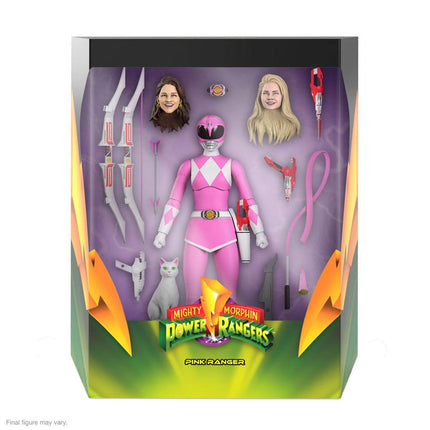 Pink Ranger Mighty Morphin Power Rangers Ultimates Action Figure 18 cm
