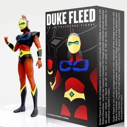 Duke Fleed Statuetta Polystone Dipinta a Mano 20cm Ufo Robot Goldrake Actarus (3948490063969)
