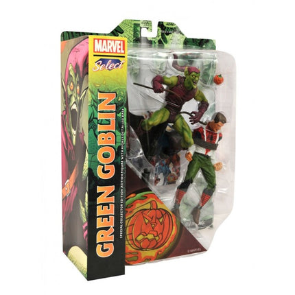 Green Goblin e Peter Parker Marvel Select Action Figure Classic 18 cm