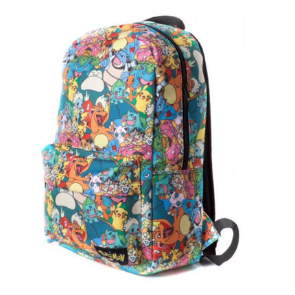 Pokémon Backpack Pikachu Basic Zaino Scuola Tempo Libero