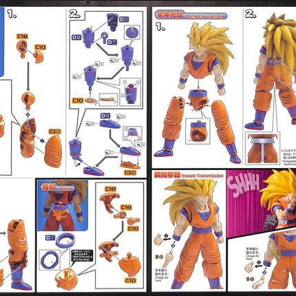 Super Saiyan 3 Son Goku Model Kit Bandai 20 cm