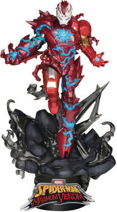 Maximum Venom Iron Man Marvel Comics D-Stage Diorama PVC 16 cm - 066 - LUTY 2021