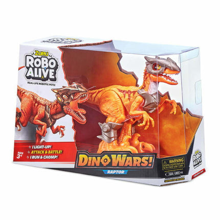 Robo Alive Dino Wars Velociraptor Robot Zuru
