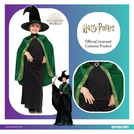 Profesor McGonagall Mc Granitt kostium karnawałowy Harry Potter przebranie dziecięce