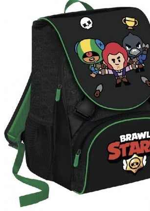Extendable Brawl Stars school backpack + 3 ZIP School Pack case