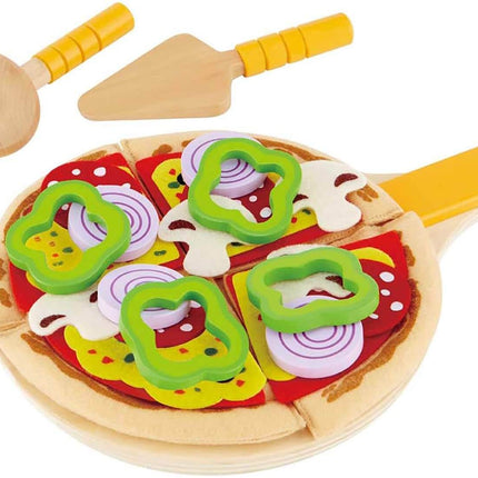 Homemade Pizza Game Wooden Kitchen