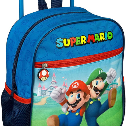 Super Mario Kindergarten Trolley Plecak szkolny z kółkami