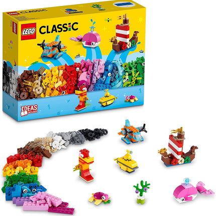 LEGO Classic Divertimento Creativo sull’Oceano 11018