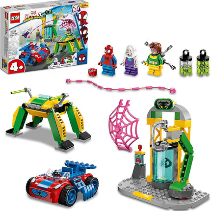 LEGO Marvel Spider-Man i jego niesamowici przyjaciele Spider-Man w laboratorium Doktora Octopusa 10783