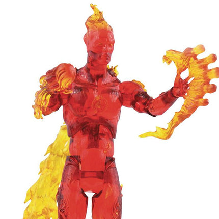 Human Torch 18 cm Marvel Select Action Figure Diamond Select Toys