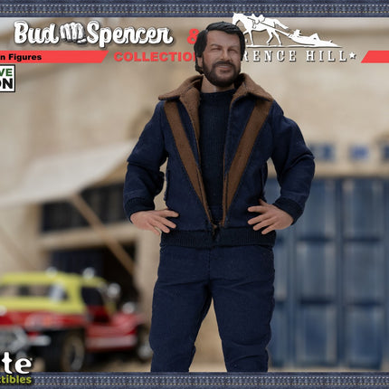 Bud Spencer Ver B Small Action Heroes Bud Spencer and Terence Hill Action Figure 1/12 15 cm