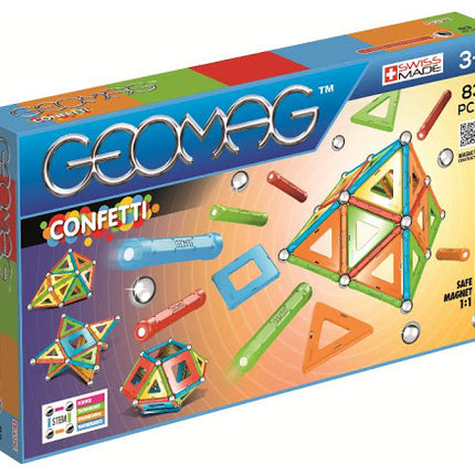 Geomag Confetti Set 83 Pieces Magnetic Constructions