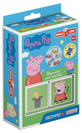 Geomag magnetische Würfel Peppa Pig Konstruktionen Kinder