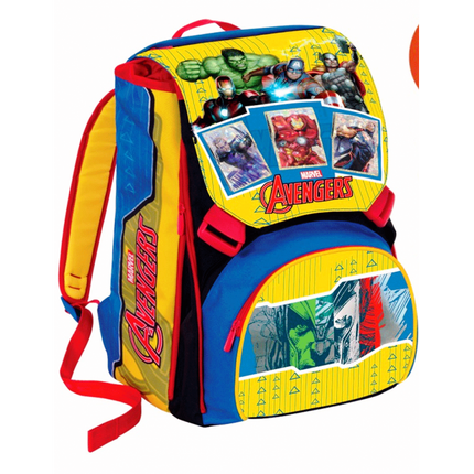 Avengers extendable backpack with interchangeable graphics