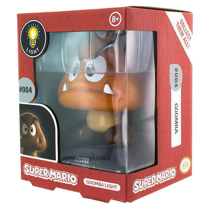 Lámpara Goomba 3D Mushroom Super Mario ICONOS