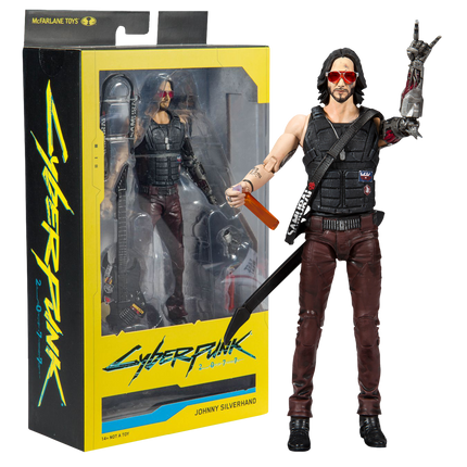 Johnny Silverhand Cyberpunk 2077 Action Figure 18 cm Mcfarlane Toys