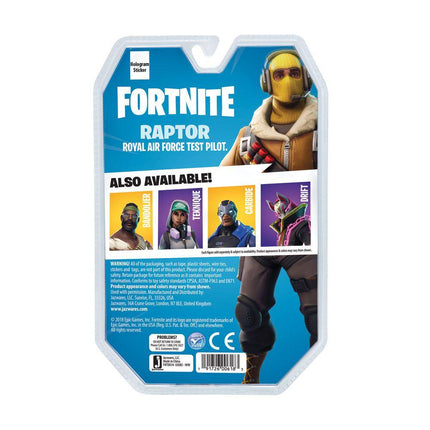 Raptor Fortnite Action Figures Personaggio Articolato 10cm (3948410503265)