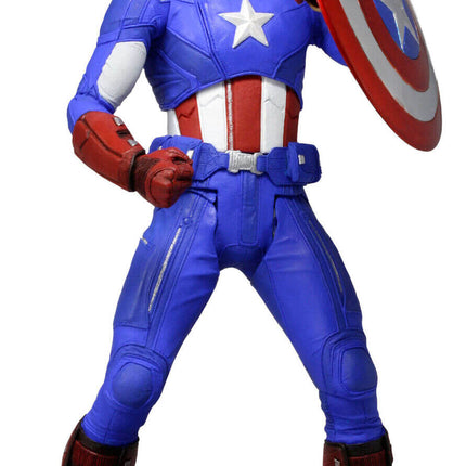 Capitan America 45 cm Action Figure 1/4 Avengers NECA 61235