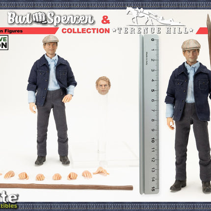 Terence Hill Small Action Heroes Ver. A  Bud Spencer and Terence Hill Action Figure 1/12 15 cm