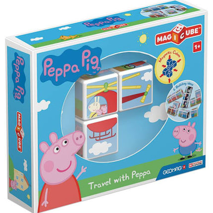 Geomag Cubi Magnetici Peppa Pig Costruzioni Bambini