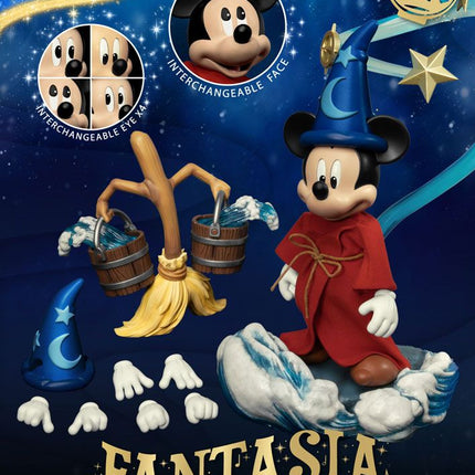 Disney Classic Dynamic 8ction Heroes Figurka 1/9 Mickey Fantasia Deluxe Wersja 21 cm