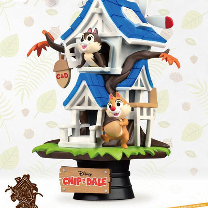 Diorama Casa Sull'albero di Cip e Ciop Disney Summer Series  16 cm Beast Kingdom (3948478169185)