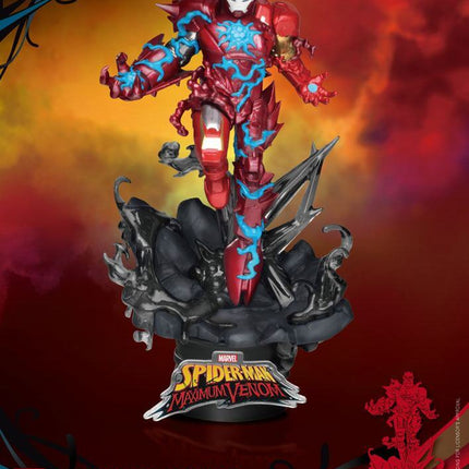 Maximum Venom Iron Man Marvel Comics D-Stage PVC Diorama  16 cm - 066 - FEBRUARY 2021