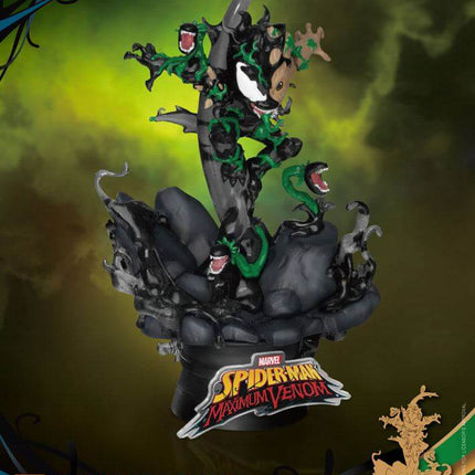 Maximum Venom Little Groot Marvel Comics D-Stage PVC Diorama  16 cm - 068 - FEBRUARY 2021