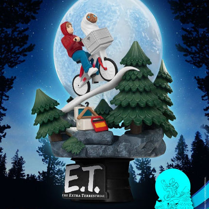E.T. the Extra-Terrestrial D-Stage PVC Diorama Iconic Scene Movie Scene 15 cm