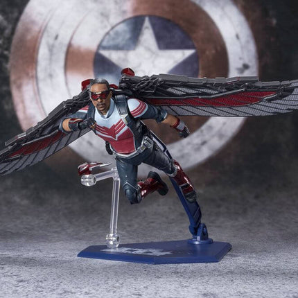 The Falcon and the Winter Soldier S.H. Figuarts Action Figure Falcon 15 cm - OCTOBER 2021