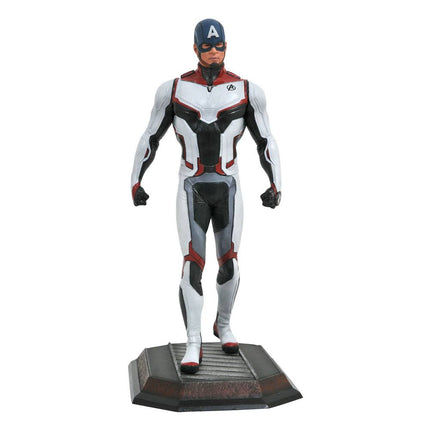 Avengers Endgame Marvel Movie Gallery PCV Statua Kapitan Ameryka (kostium drużynowy) 23cm