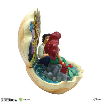 De kleine Zeemeermin Disney Beeldje Shell Scènes uit De Kleine Zeemeermin 20 cm