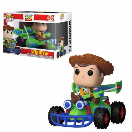 Woody Con Buggy RC Funko Toy Story 4 POP Rides con Auto Figure Woody RC 15cm n56 (3948477153377)