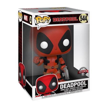Deadpool Red with Super Sized Funko POP Gun! Viny Special Edition 25cm - 544