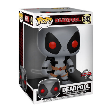 Deadpool Grey with Super Sized Funko POP Special Edition 25cm Swords