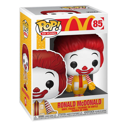 McDonald's POP! Ad Icons Vinyl Figure Ronald McDonald 9 cm - 85