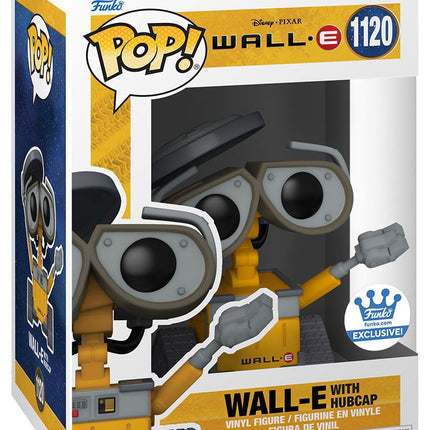 Wall-E POP! Movies Vinyl Figure Wall-E with Hubcap Exclusive 9 cm - 1120