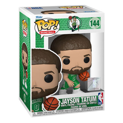 POP z NBA Celtics! Figurka winylowa do koszykówki Jayson Tatum (edycja miejska 2021) 9 cm -144