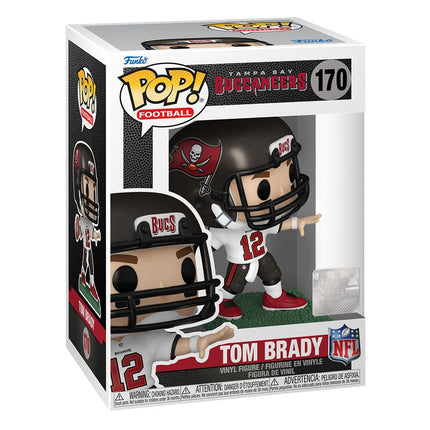 POP NFL! Sportowa figurka winylowa Buccaneers - Tom Brady (wyjazd) 9 cm - 170