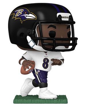 POP NFL! Sportowa figurka winylowa Ravens - Lamar Jackson (wyjazd) 9 cm - 175