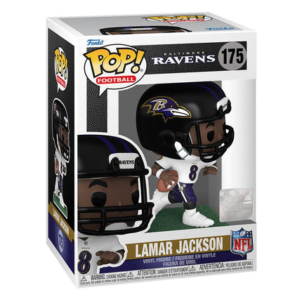 POP NFL! Sportowa figurka winylowa Ravens - Lamar Jackson (wyjazd) 9 cm - 175